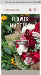Mobile Screenshot of flowermatters.com.sg